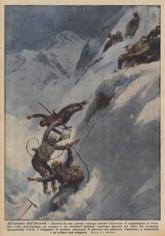 Na vrcholu Everestu od Achille Beltrame