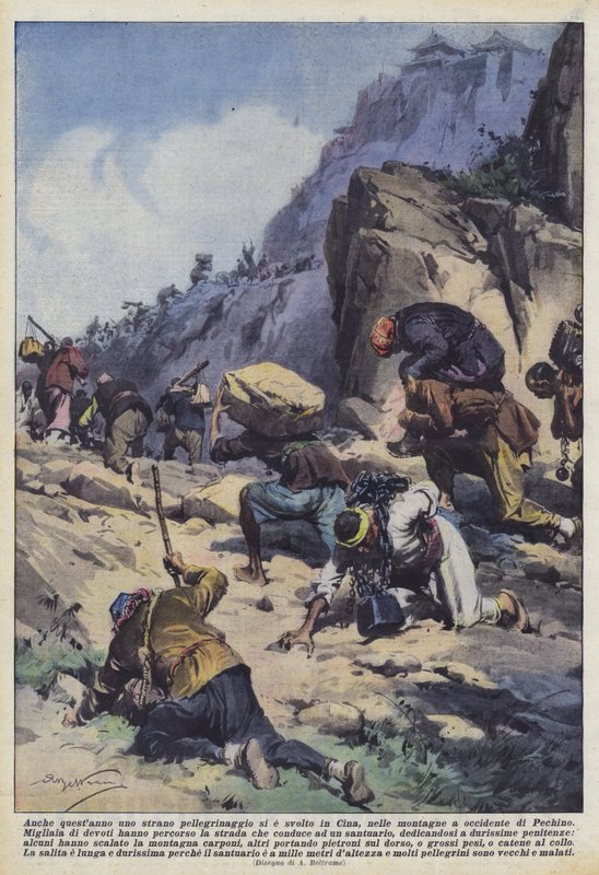 I letos se v Číně, v horách západně od Pekingu, konala zvláštní pouť. od Achille Beltrame
