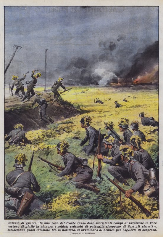 Válečná lstivost od Achille Beltrame