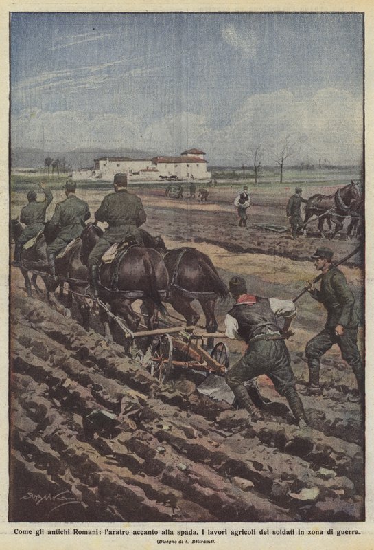 Stejně jako staří Římané, meč vedle meče od Achille Beltrame