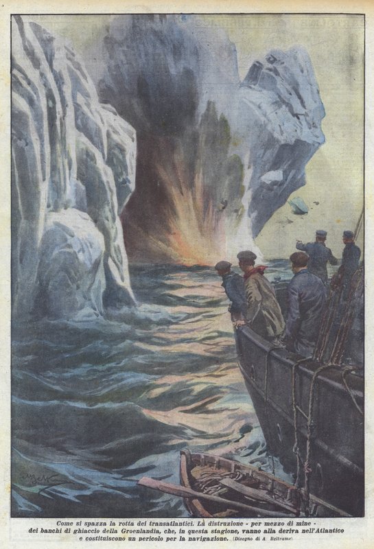 Jak zametá transatlantická cesta od Achille Beltrame