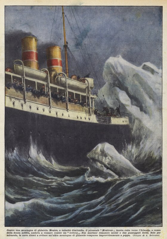 Proti hoře ledu od Achille Beltrame