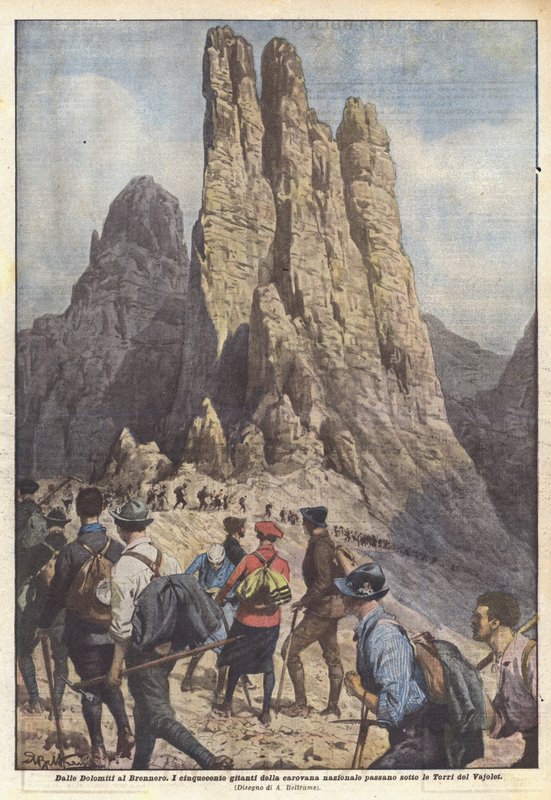 Od Dolomit po Brenner od Achille Beltrame