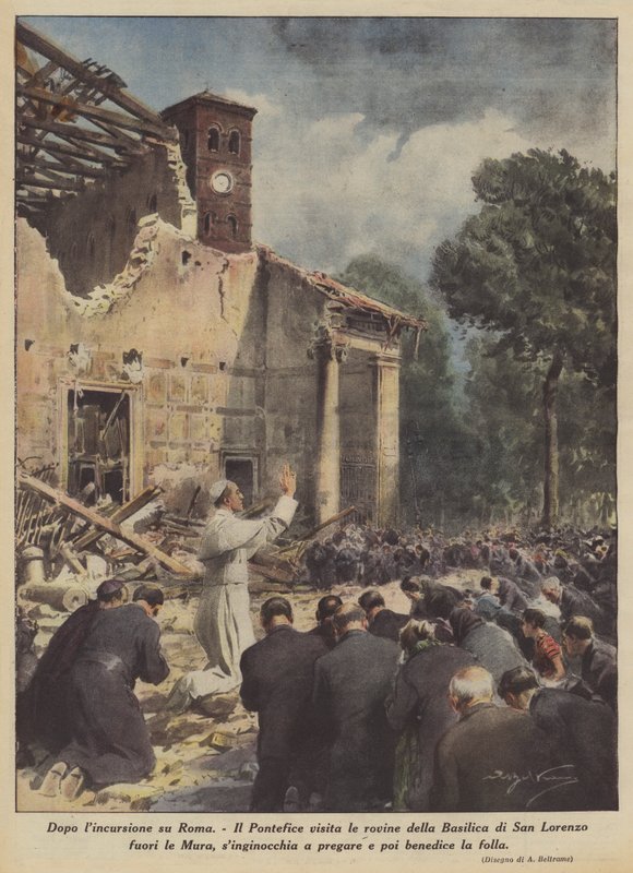 Po cestě do Říma od Achille Beltrame