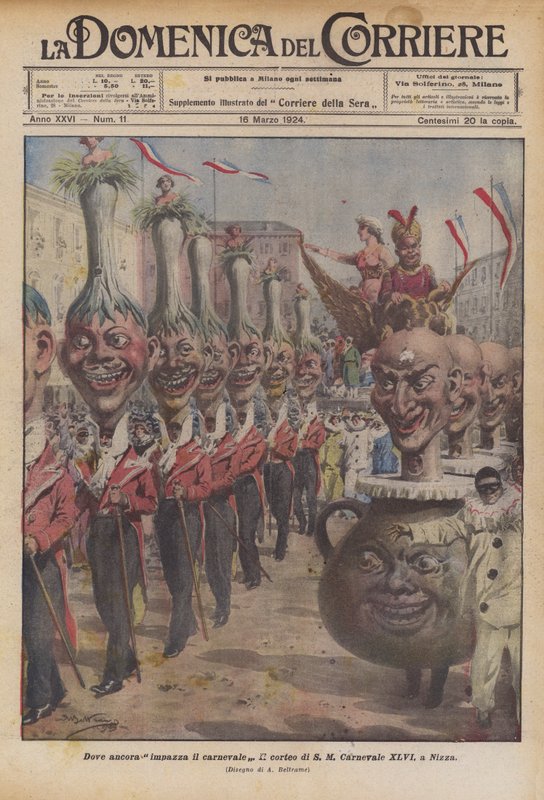 Kde stále zuří karneval od Achille Beltrame