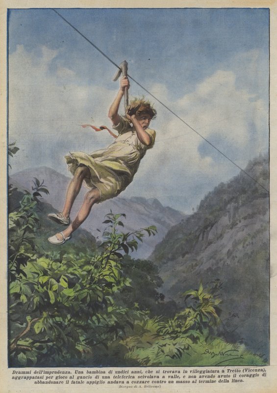 Dramata o nerozvážnosti od Achille Beltrame