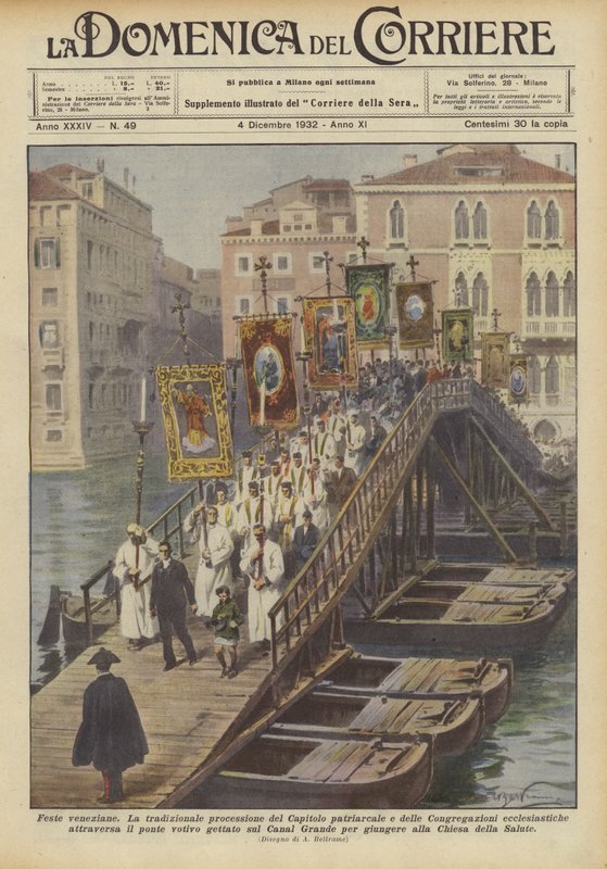 Benátské večírky od Achille Beltrame