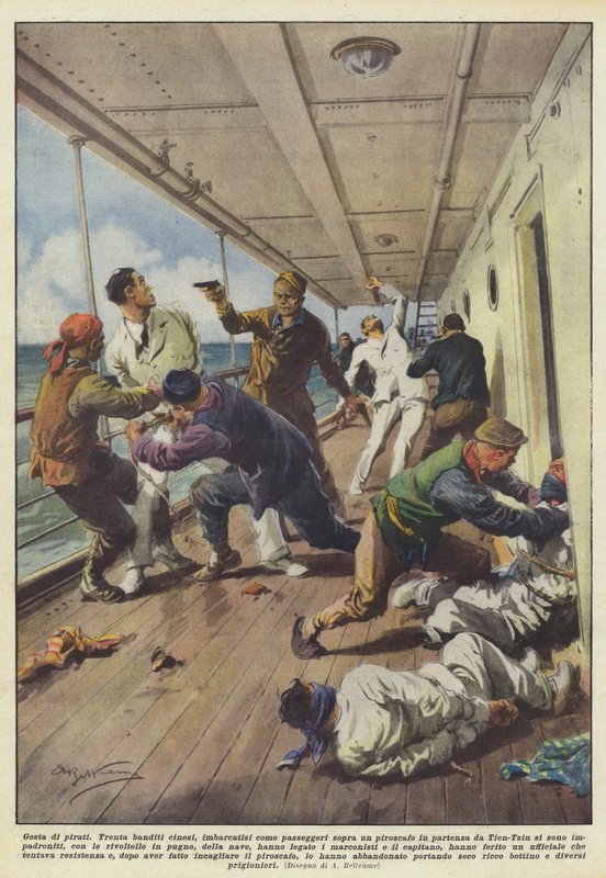 Pirátské výboje od Achille Beltrame