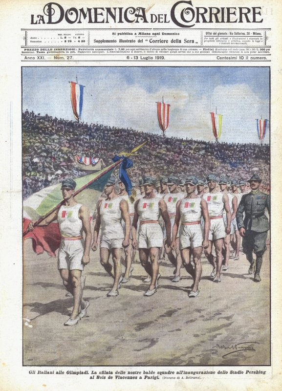 Italové na olympiádě od Achille Beltrame