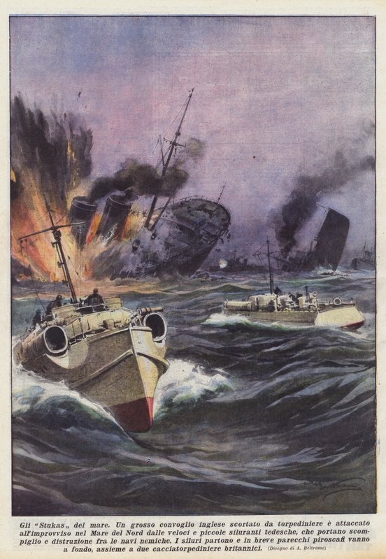 Mořské Stuky od Achille Beltrame