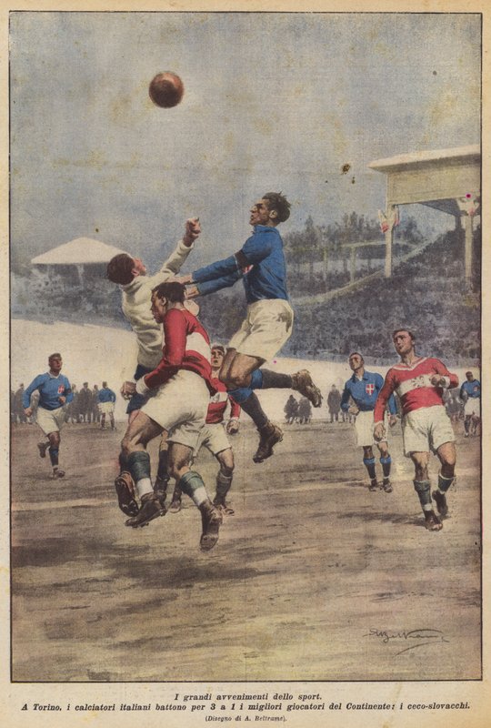 Významné sportovní události od Achille Beltrame