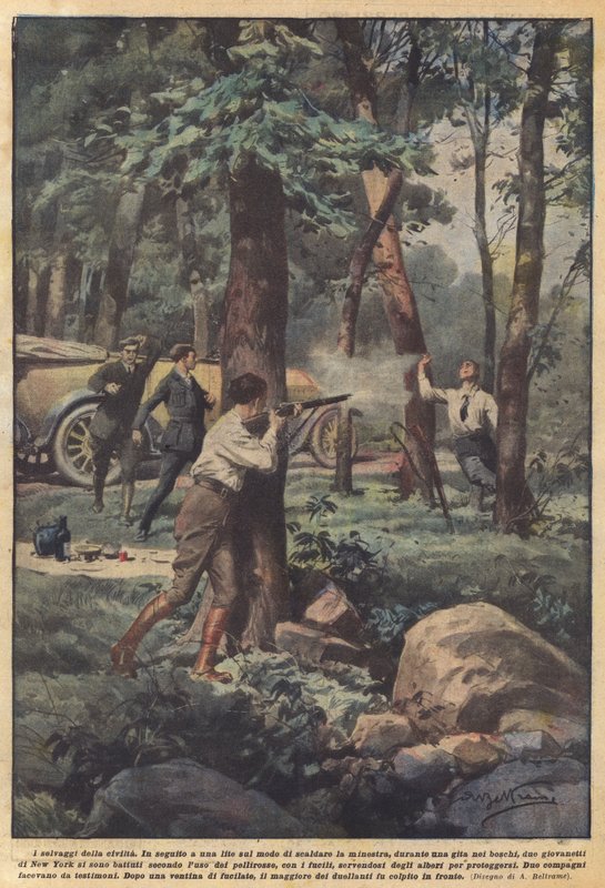 Divoši civilizace od Achille Beltrame
