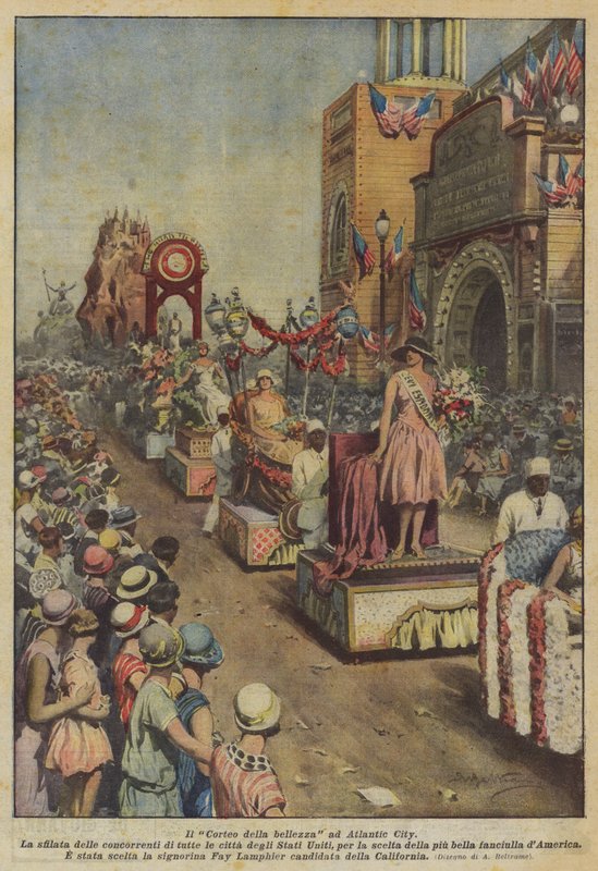 Průvod krásy v Atlantic City od Achille Beltrame