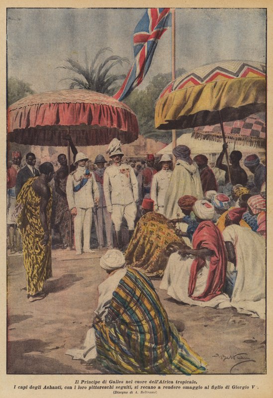 Princ z Walesu v srdci tropické Afriky od Achille Beltrame