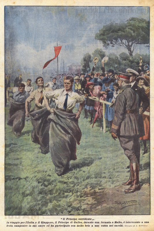 Usměvavý princ od Achille Beltrame