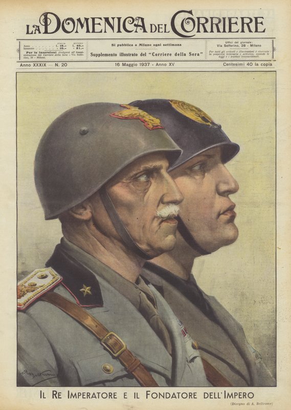 Císařský král a zakladatel říše od Achille Beltrame