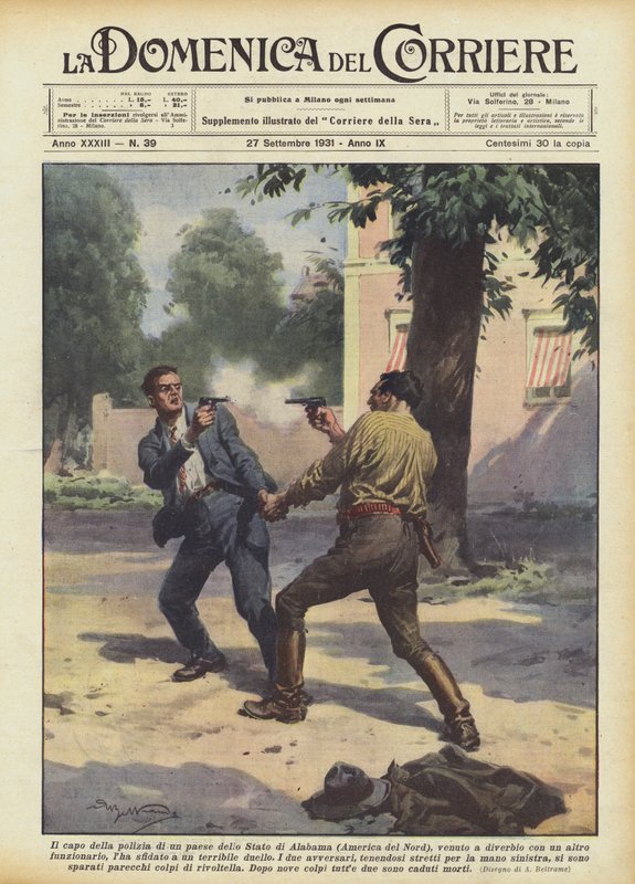 Šéf policie jednoho města ve státě Alabama (Severní Amerika), který se nepohodl s ? od Achille Beltrame