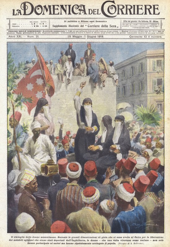 Probuzení muslimských žen od Achille Beltrame