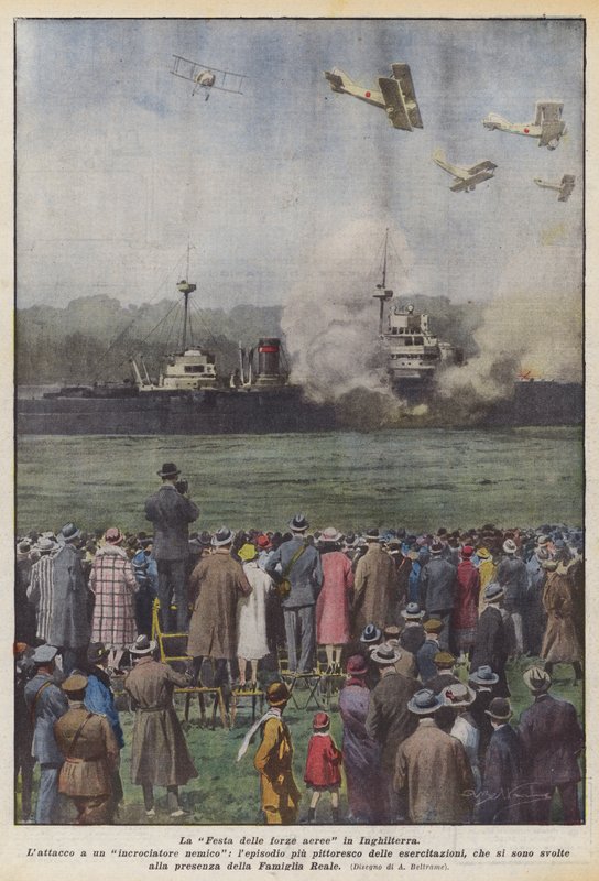 Den letectva v Anglii od Achille Beltrame