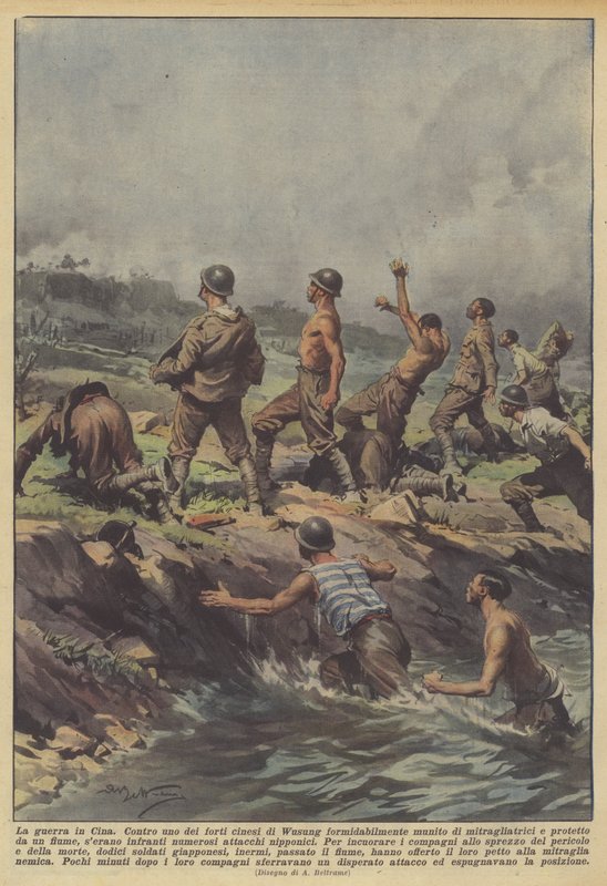 Válka v Číně od Achille Beltrame