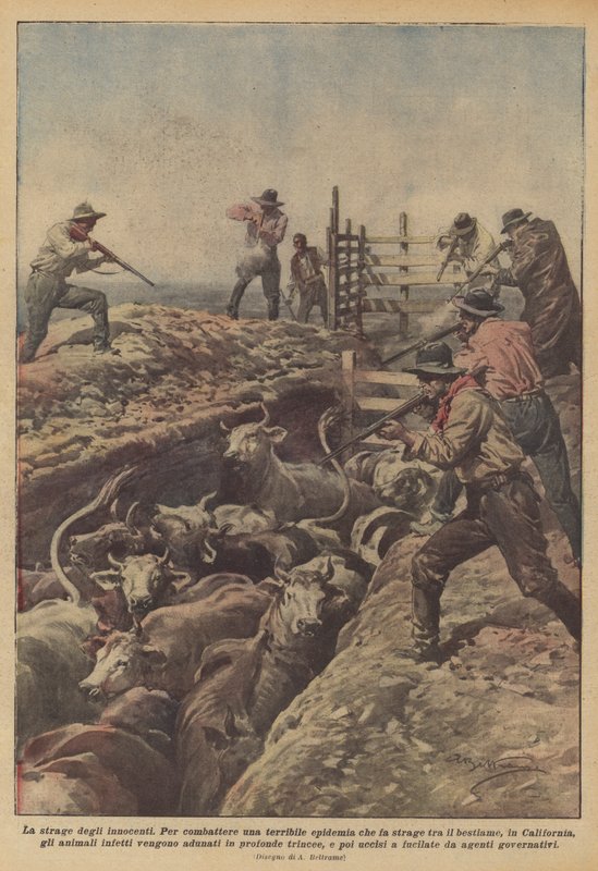 Masakr nevinných od Achille Beltrame