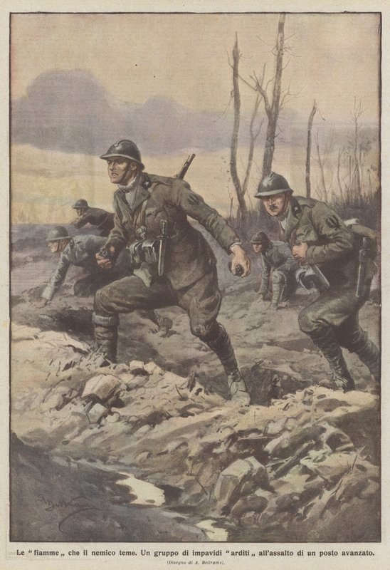 Plameny, kterých se nepřítel bojí od Achille Beltrame