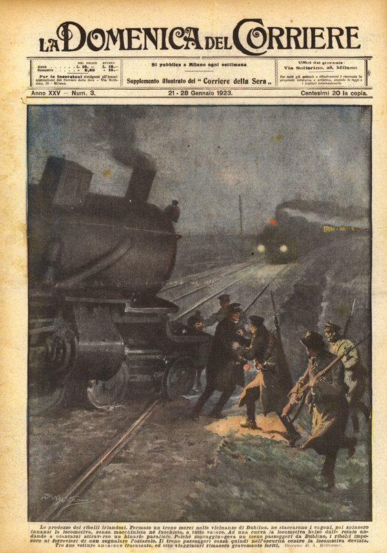 Využití irských rebelů od Achille Beltrame