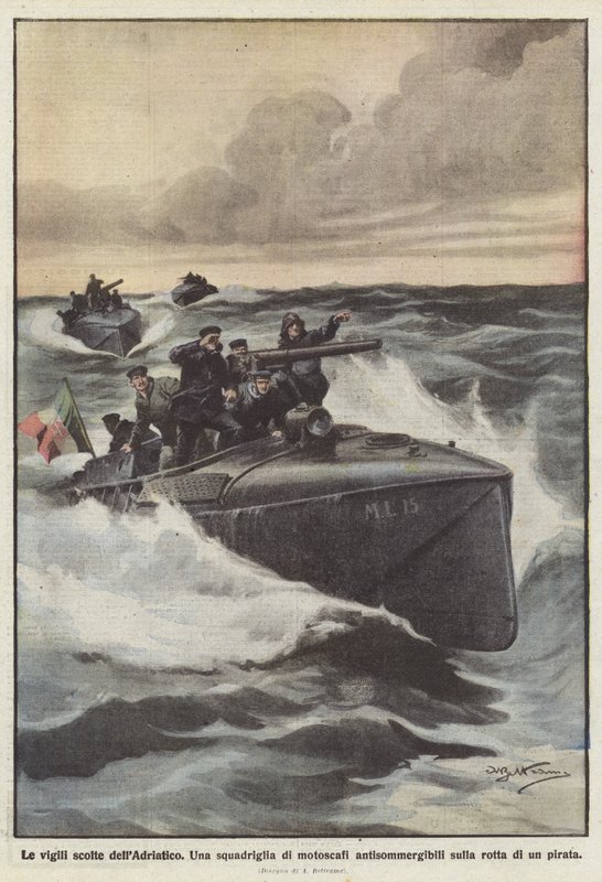 Brigáda na Jadranu od Achille Beltrame