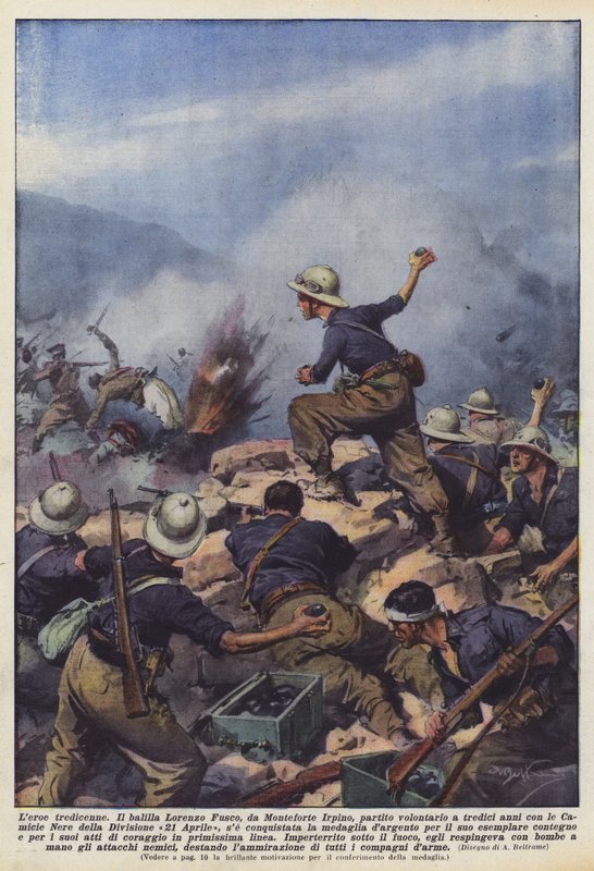 13letý hrdina od Achille Beltrame