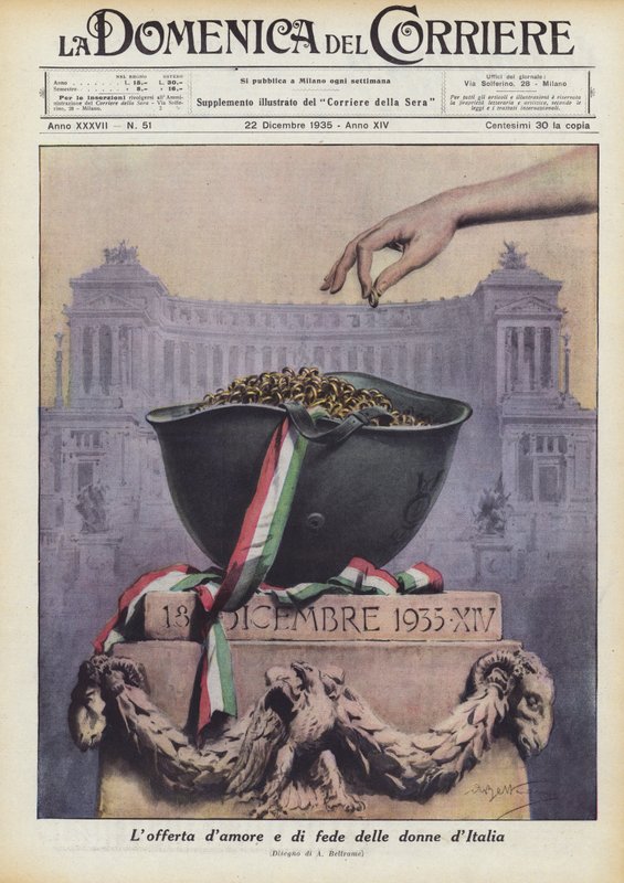 Nabídka lásky a víry italských žen od Achille Beltrame