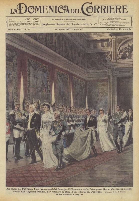 V sálech Quirinale od Achille Beltrame