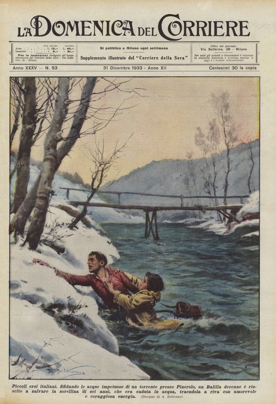 Malí italští hrdinové od Achille Beltrame