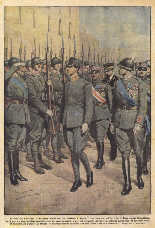 Voják mezi vojáky od Achille Beltrame