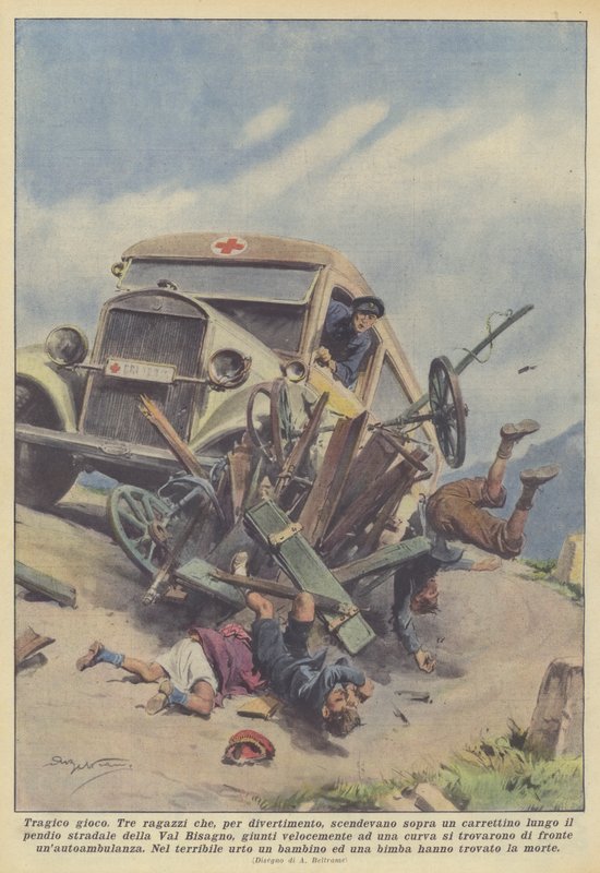 Tragická hra od Achille Beltrame