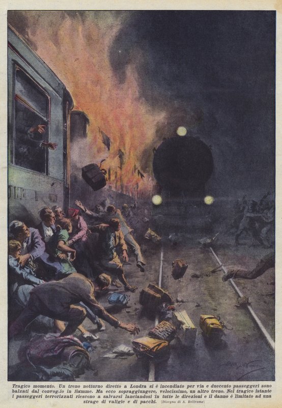 Tragický okamžik od Achille Beltrame
