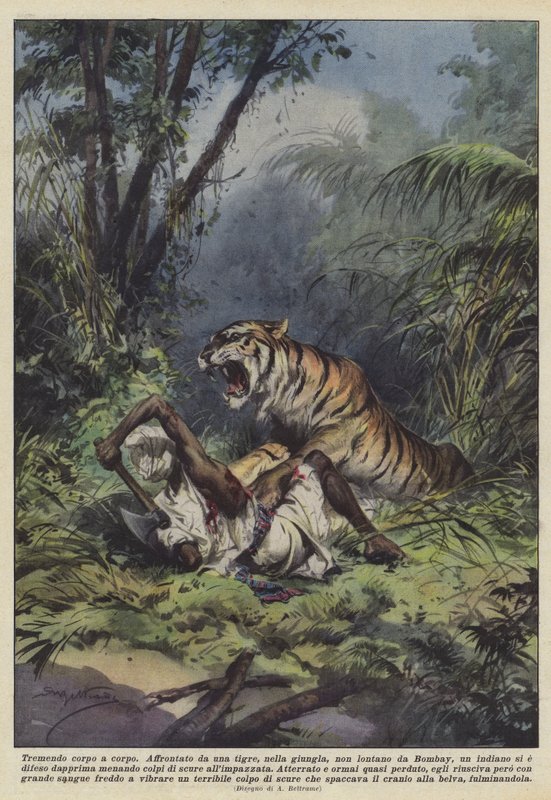 potřásání rukou v ruce od Achille Beltrame