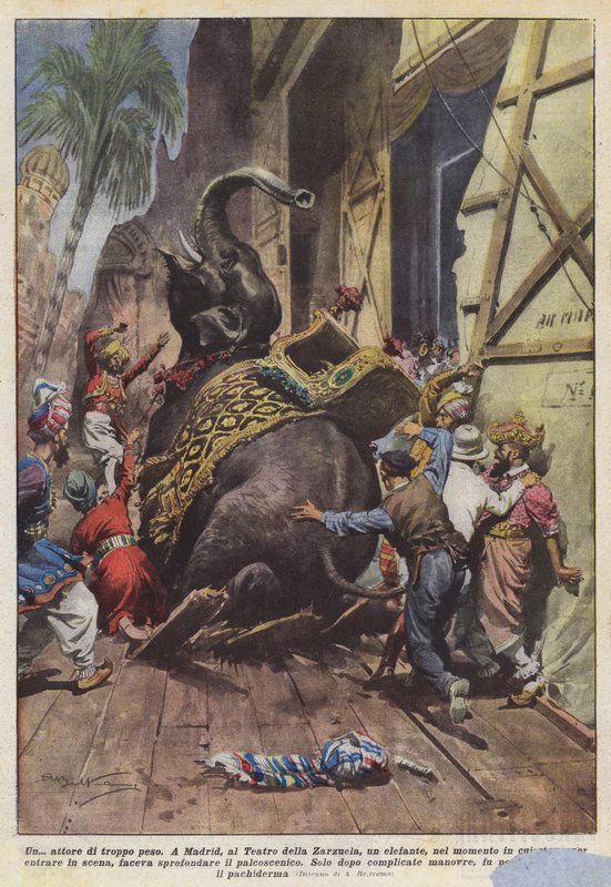 Herec s nadváhou od Achille Beltrame
