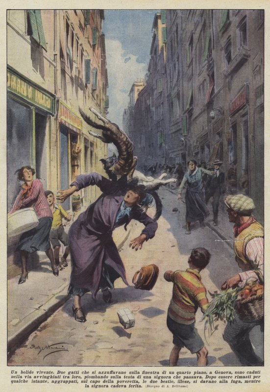 Živá ohnivá koule od Achille Beltrame