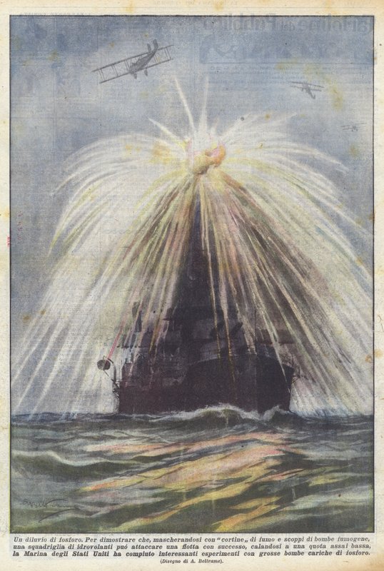 Záplava fosforu od Achille Beltrame