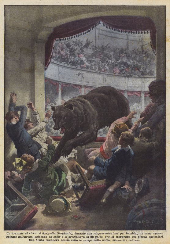 Cirkusové drama od Achille Beltrame