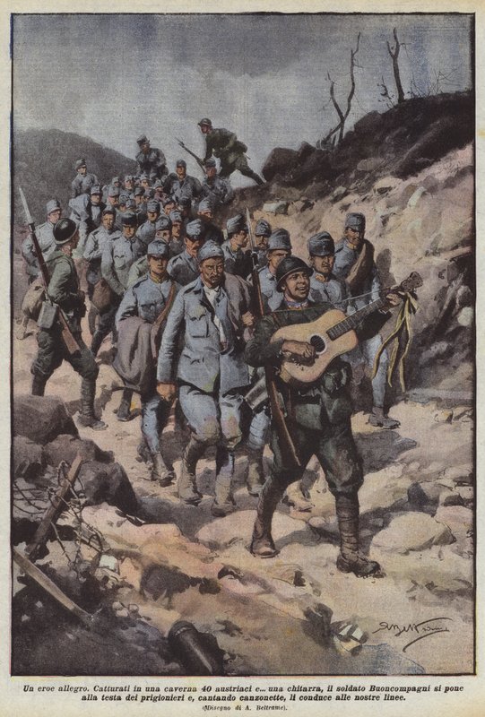 Veselý hrdina od Achille Beltrame