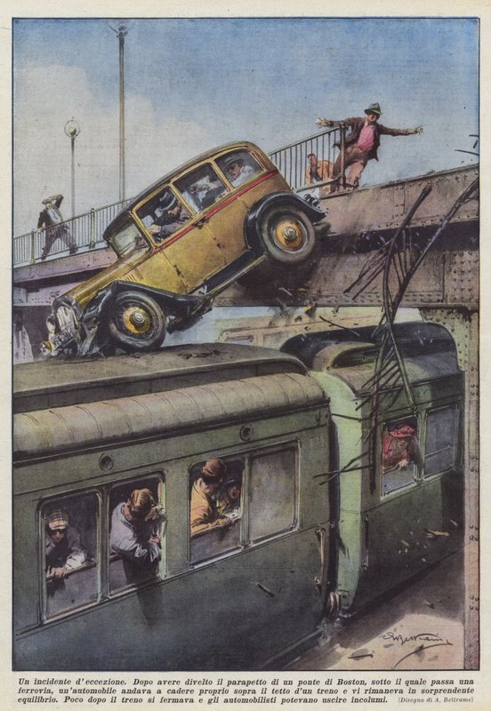 Klamná nehoda od Achille Beltrame