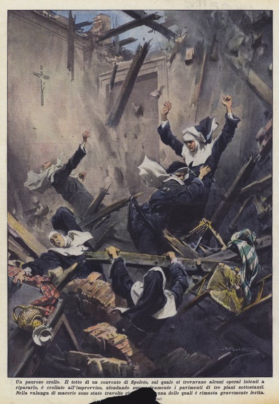 Děsivý kolaps od Achille Beltrame