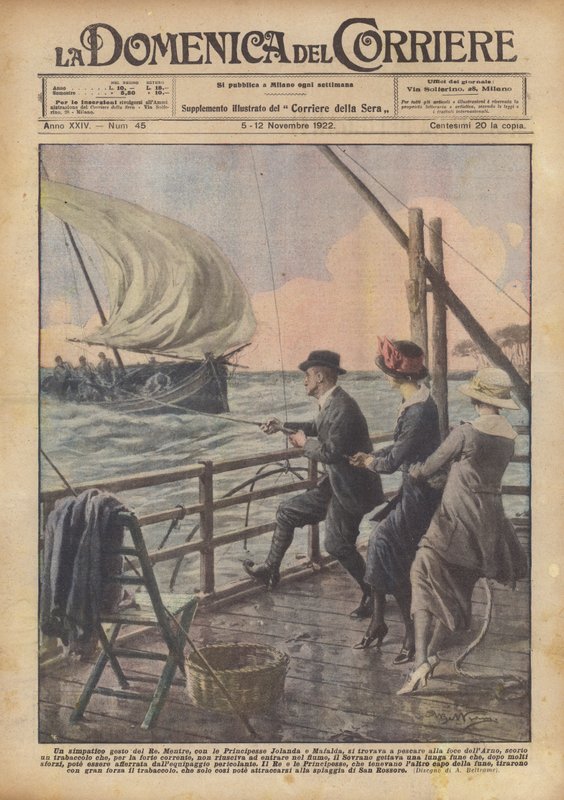 Pěkné gesto krále od Achille Beltrame