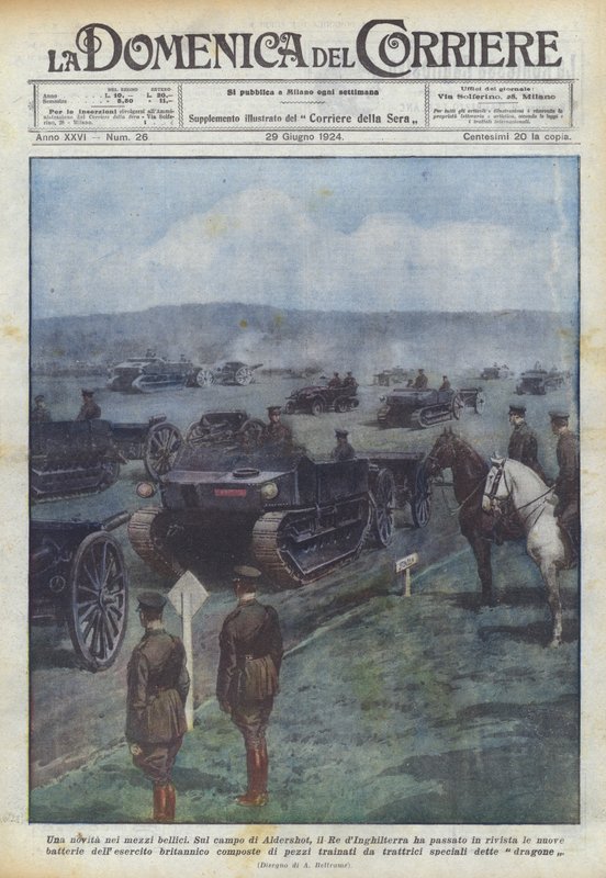 Novinka ve válečných prostředcích od Achille Beltrame