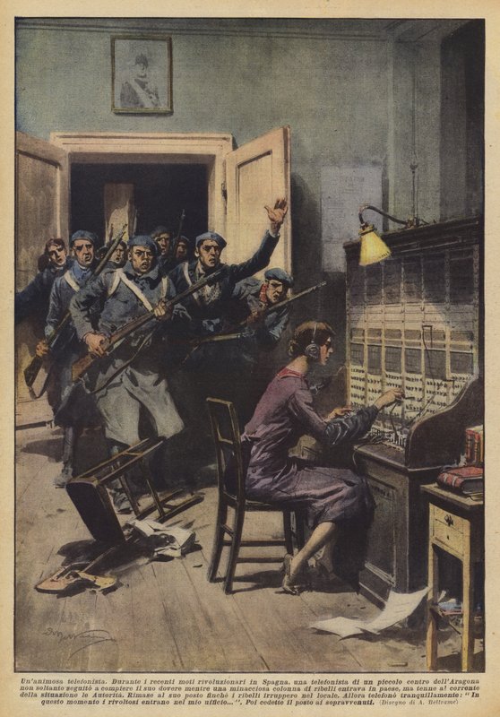 Jednohlasný telefonní operátor od Achille Beltrame