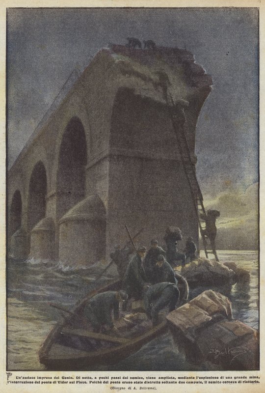 Odvážný počin Genia od Achille Beltrame