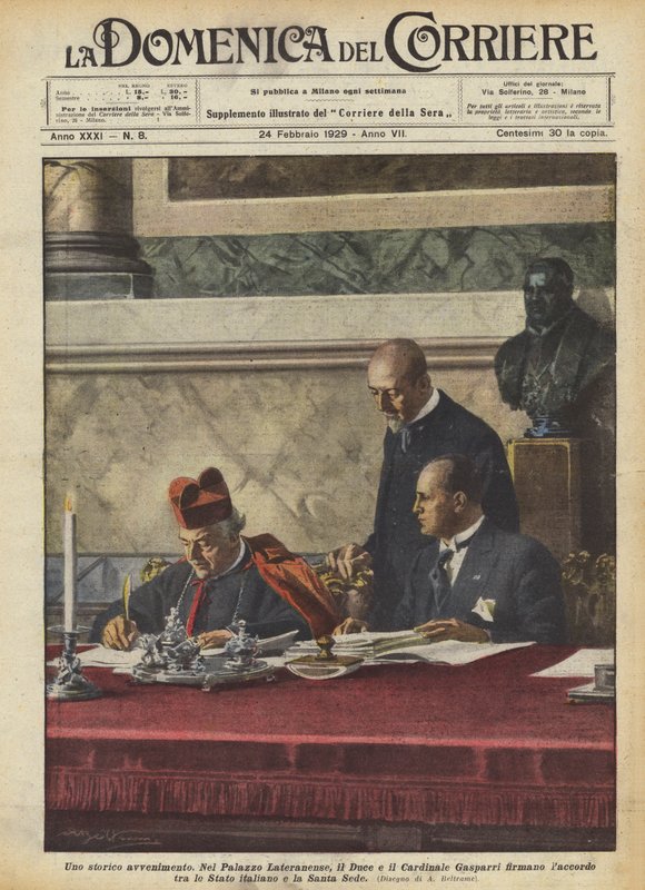 Historická událost od Achille Beltrame
