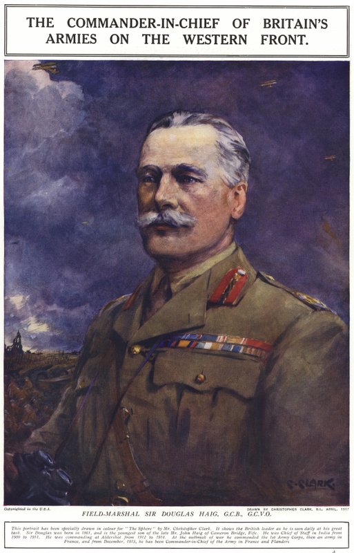 Polní maršál Sir Douglas Haig od Addison Thomas Millar