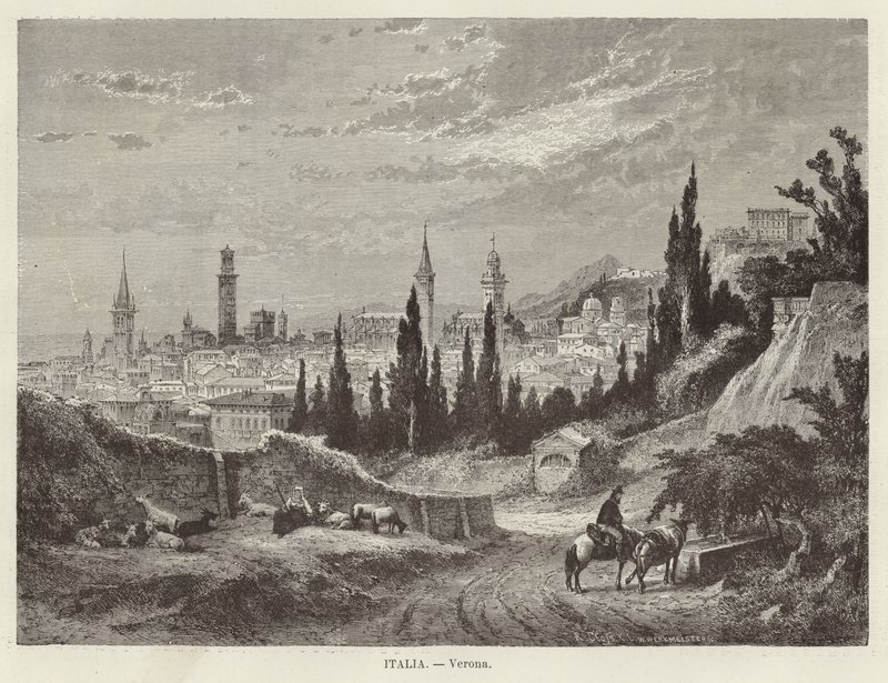 Itálie – Verona od Adolf Closs